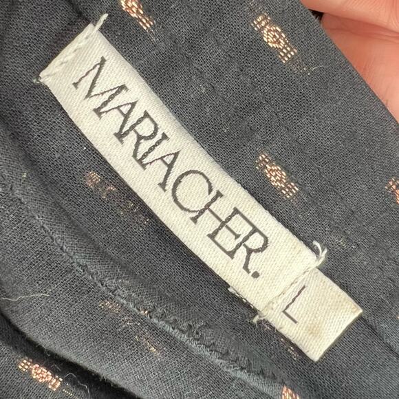 Maria Cher Mariacher Gleam Mini Dress Black Sz L - Picture 8 of 8